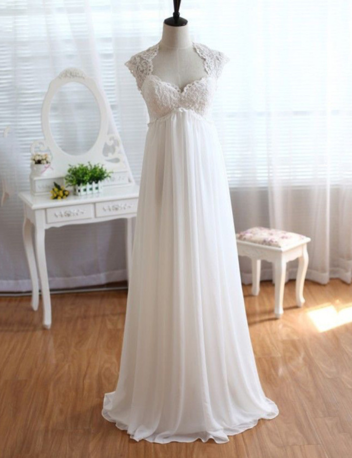 Wedding Dress,backless Lace Sleeveless Bride Dress Chiffon Sweetheart A-line Floor-length Bridal Gowns Vestido De Noiva