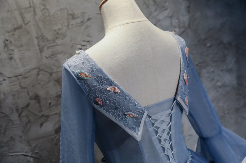 ice blue medieval dress Under Dress Freya Ice Blue