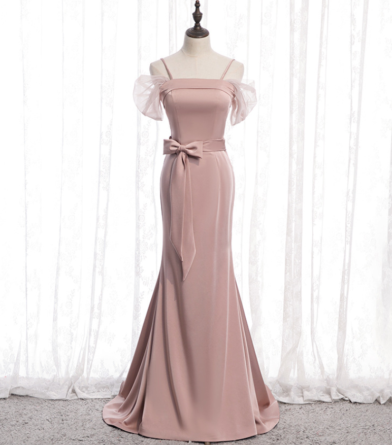 Prom Dresses,banquet Evening Dress Long Fishtail Slim Temperament Party Dress