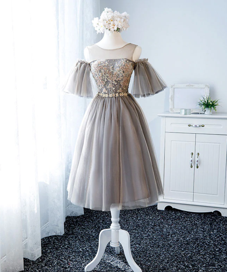 how much is the average homecoming dress LTP0466,Cute homecoming dresses lace short prom dress cross back mini –  Laylatailor Shop main image 0