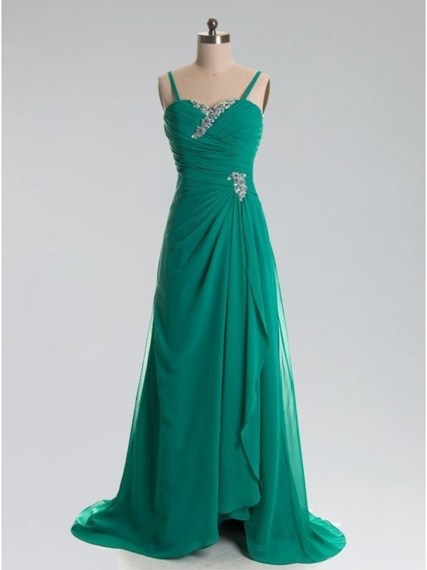 Prom Dress,green Prom Dress,v Neck Prom Dress,sexy Evening Gowns,party Dress,chiffon Prom Dress,long Prom Dresses