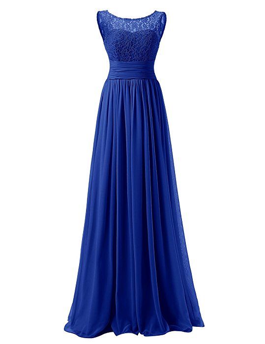 Royal Blue Prom Dresses,royal Blue Prom Dress,beaded Formal Gown,beadings Prom Dresses,evening Gowns,chiffon Formal Gown For Senior Teens