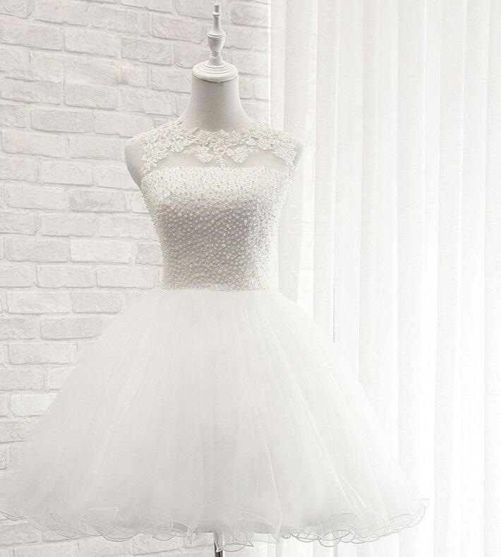 white beaded graduation dress Dark Red Mini Homecoming Dresses Cheap Simple Short Graduation Dress –  SheerGirl main image 1