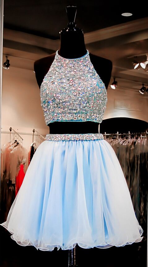 sachin and babi light blue dress Two Piece Homecoming Dresses,Red Two Piece Homecoming Dresses by Pgmdress –  tagged 