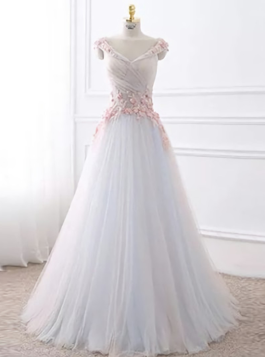 Elegant A Line Sexy Formal Prom Dress, Beautiful Long Prom Dress, Banquet Party Dress