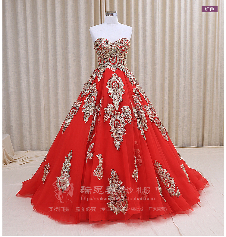 Custom Made Sleeveless Red Black Applique Long Ball Gown Lace Wedding Dresses Wedding Gowns Formal Dresses Lace Wedding Dresses