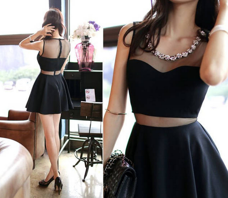 Sexy Black Round Neck Homecoming Dresses Dresses Evening Dress Homecoming Dresst/mini Prom Dresses Sweetheart Hom