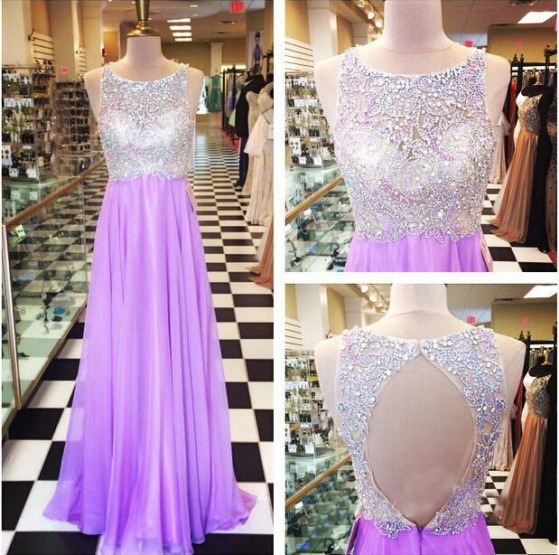 Lilac Prom Dresses, Beaded Prom Dress, Long Prom Dresses, Prom Dresses, 2016 Prom Dresses, Pink Prom Dresses, Dresses For Prom