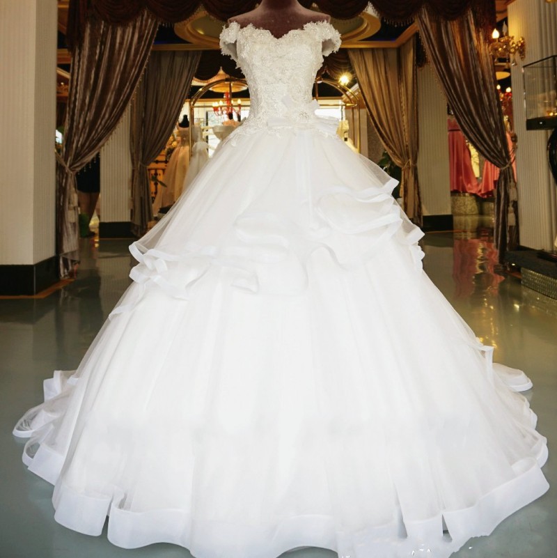 Wedding Dress,lace Wedding Dresses,the Charming Wedding Dresses,bridal Dresses,a Line Wedding Dresses,off-shoulder Wedding Dress,floor-length