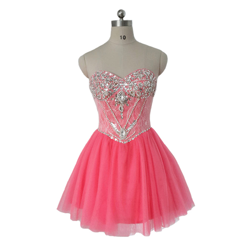 Pink Homecoming Dress, Sweet Heart Homecoming Dress, Junior Homecoming Dress, Beautiful Homecoming Dress, Inexpensive Homecoming Dress
