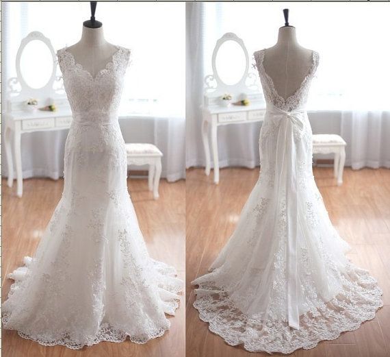 Newest Real Made Wedding Dresses,lace Wedding Dresses, Backless Wedding Dress,wedding Dresses, Dresses For Wedding