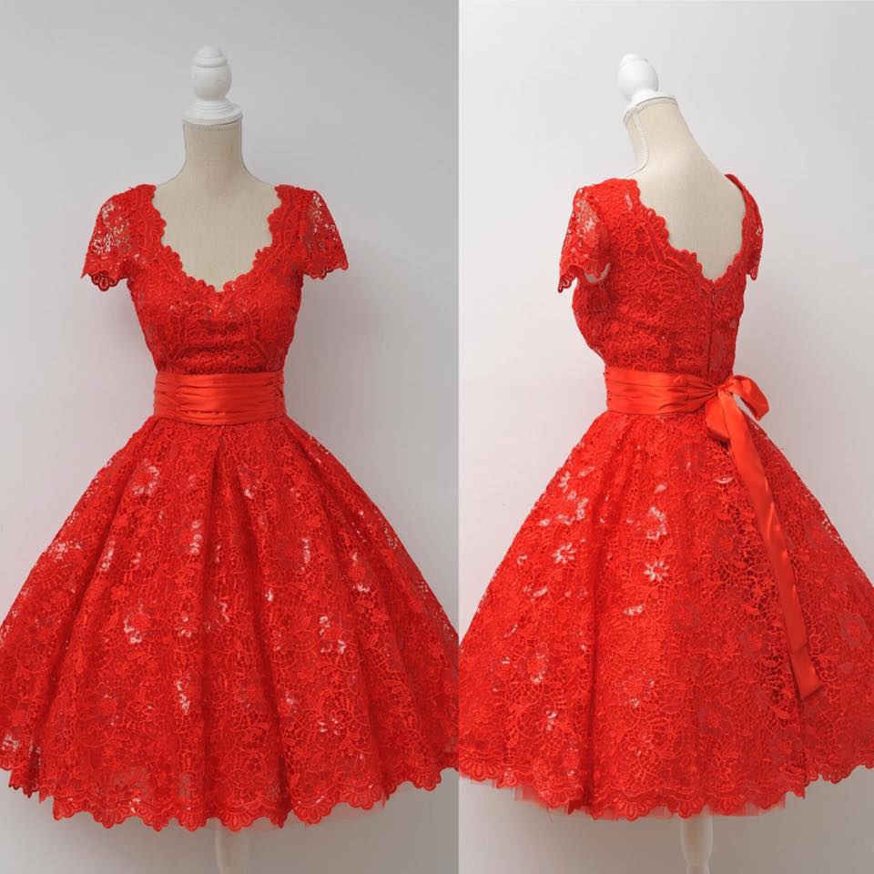 Red Homecoming Dress,lace Homecoming Dress,cute Homecoming Dress,short Prom Dress,homecoming Gowns,sweet 16 Dress