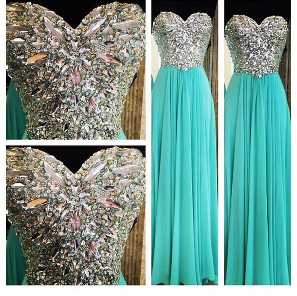 Blue Prom Dresses,elegant Evening Dresses,long Formal Gowns,beaded Party Dresses,chiffon Pageant Formal Dress
