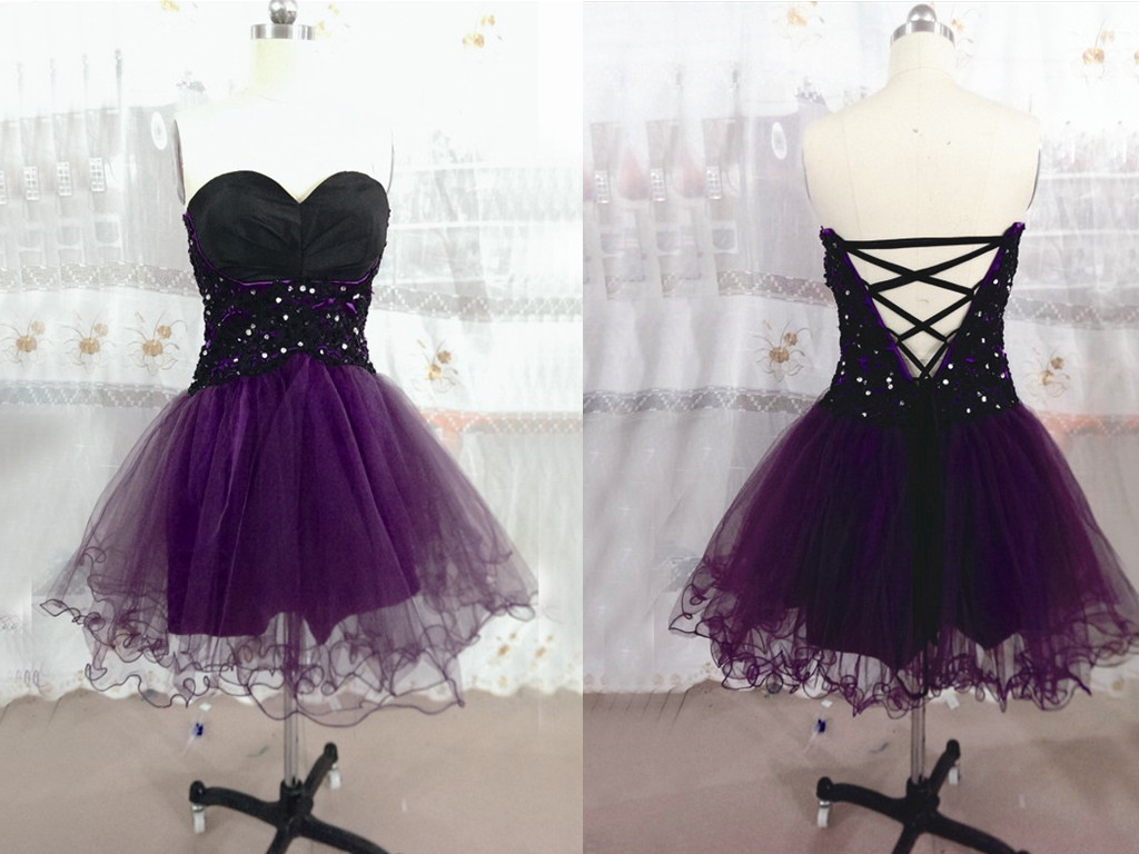 Homecoming Dress,tulle Homecoming Dress,grape Homecoming Dress,lace Homecoming Dress,short Prom Dress,country Homecoming Gowns,sweet 16