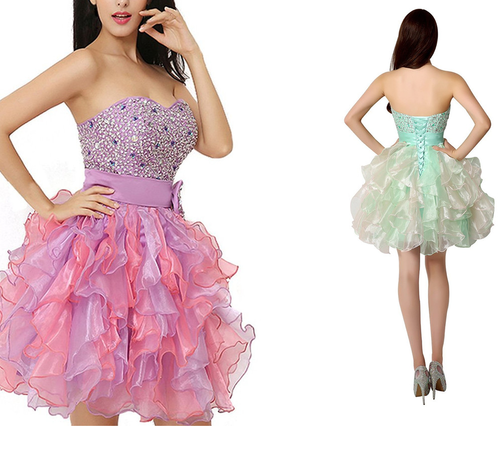Homecoming Dress,short Prom Dresses,tulle Homecoming Gowns,fitted Party Dress,beading Prom Dresses,sparkly Cocktail Dress,homecoming Gown