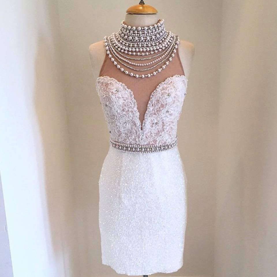 White Homecoming Dress,princess Homecoming Dresses,sequin Homecoming Dress,princesses Party Dress,sparkly Prom Gown,cute Sweet 16 Dress,white