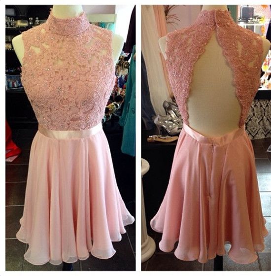 Blush Pink Homecoming Dress,short Prom Dresses,2017 Homecoming Gowns,homecoming Dresses 2016,formal Dresses,lace Graduation Dresses,sweet 16 Gown