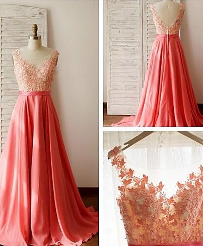 Coral Prom Dresses 2019