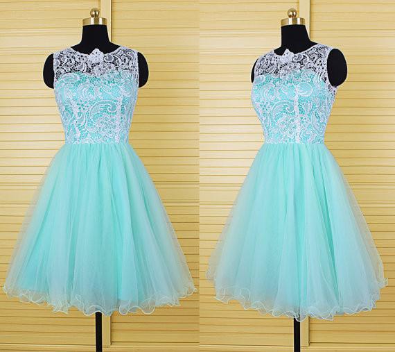 Lace Homecoming Dress,tulle Homecoming Dress,cute Homecoming Dress, Fashion Homecoming Dress,short Prom Dress,white Homecoming Gowns,white Sweet