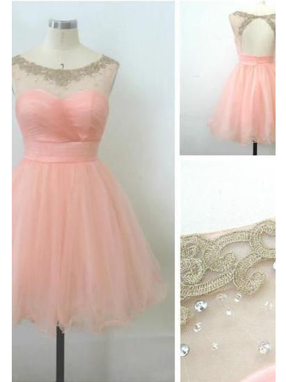 Blush Pink Homecoming Dress,homecoming Dresses,beading Homecoming Gowns,short Prom Gown,blush Pink Sweet 16 Dress,homecoming Dress,cocktail