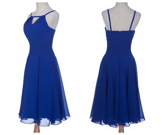 Royal Blue Homecoming Dress,simple Homecoming Dresses, Homecoming Gowns,short Prom Gown,sweet 16 Dress,2016 Homecoming Dresses,chiffon Cocktail
