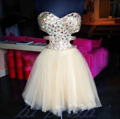 Ivory Homecoming Dress,short Homecoming Dresses,tulle Homecoming Gown,simple Party Dress,sparkle Prom Gown,cocktail Dress,sweet 16 Dress