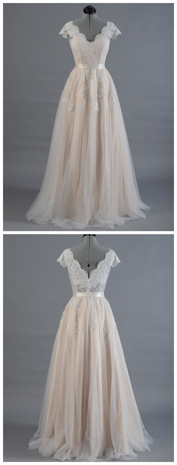 Wedding Dresses,lace Prom Dress,illusion Prom Dress,fashion Prom Dress,sexy Party Dress, Style Evening Dress