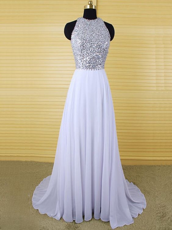 Modest Prom Dress,sequins Prom Dress,chiffon Prom Dress,fashion Prom Dress,sexy Party Dress, Style Evening Dress