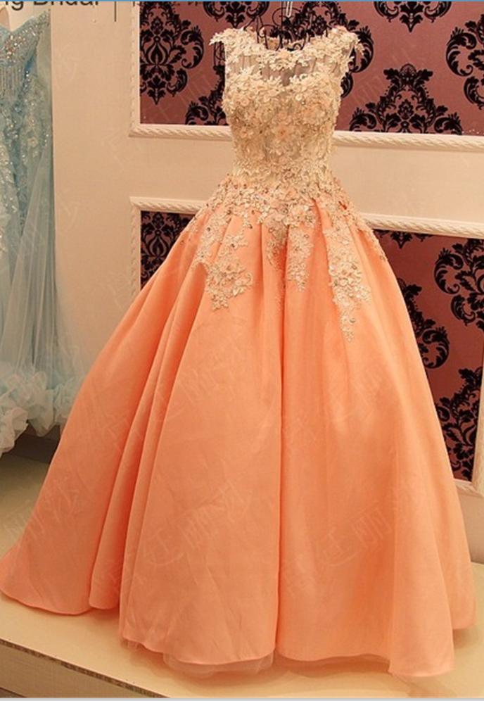 Blush Pink Prom Dresses,ball Gown Prom Dress,prom Gown,pink Prom Gown