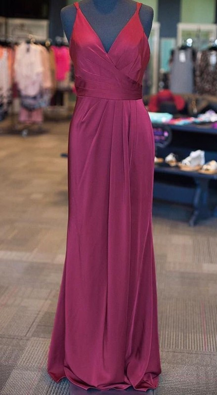 Stylish V-neck Floor-length Open Back Lilac Prom/evening Dresses Ruched