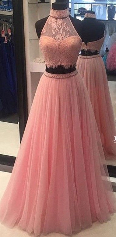 Vintage Tulle Prom Dress
