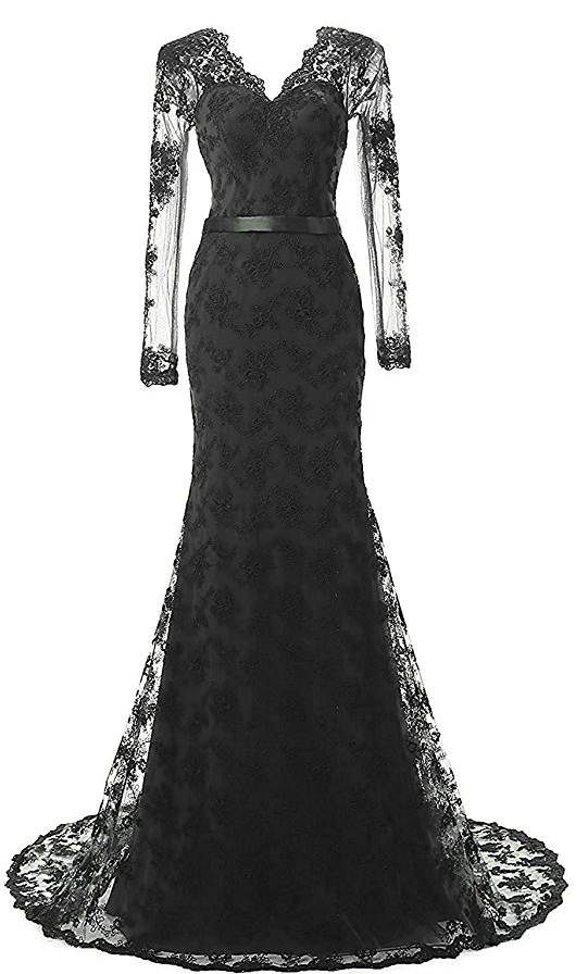 long mermaid evening gowns