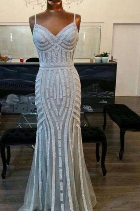 Luxurious Mermaid Strapless Slit Long 2017discounted Prom Dresses Evening Dresses Formal Dresses