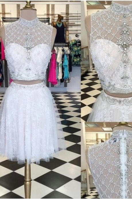 Homecoming Dresses 2018,two Pieces Homecoming Dress,short Prom Dresses,cocktail Dress,homecoming Dress,graduation Dress,party Dress,short