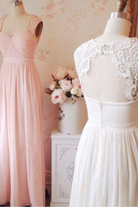 Light Pink Formal Occasion Dress With Removable Lace Jacket Top