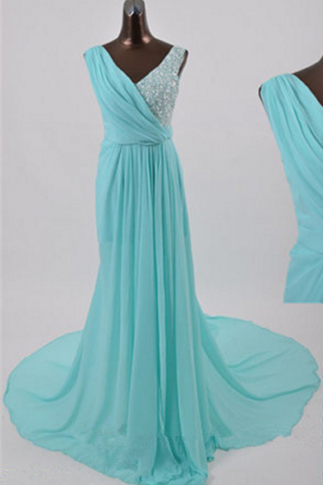 Prom Dress Light Blue Formal Occasion Dress