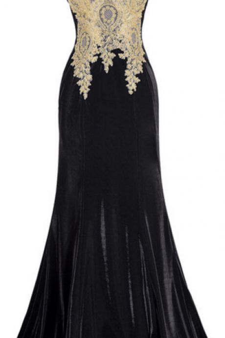 Elegant Carlin&amp;amp;#039;s Elegant Evening Dress, A Long Gown Of Prom Dress, A Black Mermaid Evening Gown, Elegant Sleeveless Dress,
