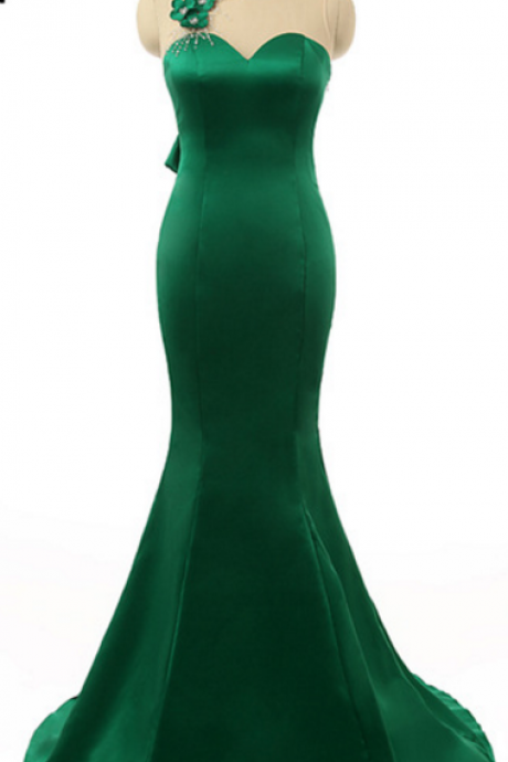 Elegant karin elegant evening dress, special occasion, wearing a long gown PROM dress long ball gown sleeveless dresses, PROM dresses formally and attractive silks and satins mermaid sleeveless gown, long gowns, flowers and bows ball gown