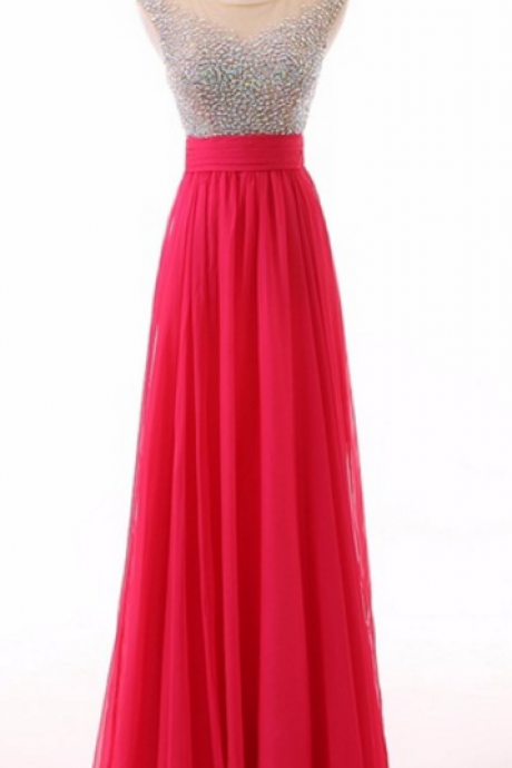 Elegant Carlin's Elegant Evening Gown, Special Occasion, Long Dress Prom Gown Long Ball Gown Without Sleeves Plum Red