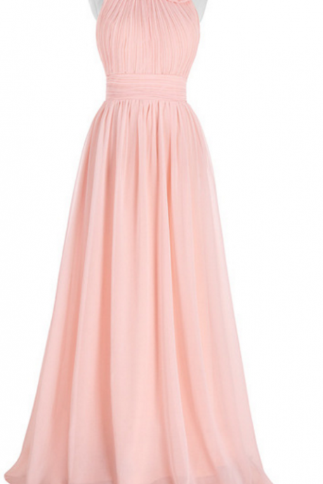 Elegant Pink Bridesmaid Dresses Evening Dresses