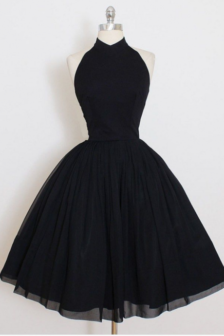 A Line Ruching Homecoming Dresses Sleeveless Homecoming Dresses Black Homecoming Dresses