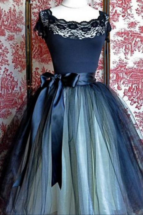 Lovely Lace Homecoming Dresses,black Homecoming Dresses,short Prom Dresses,party Dresses