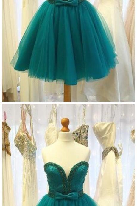 Tulle Homecoming Dress,homecoming Dresses,short Prom Dress