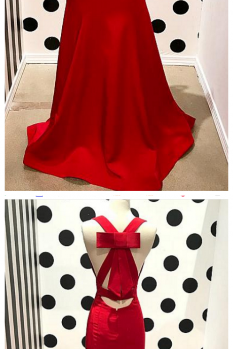 Satin Jewel Neckline Sleeves A-line Evening Dress