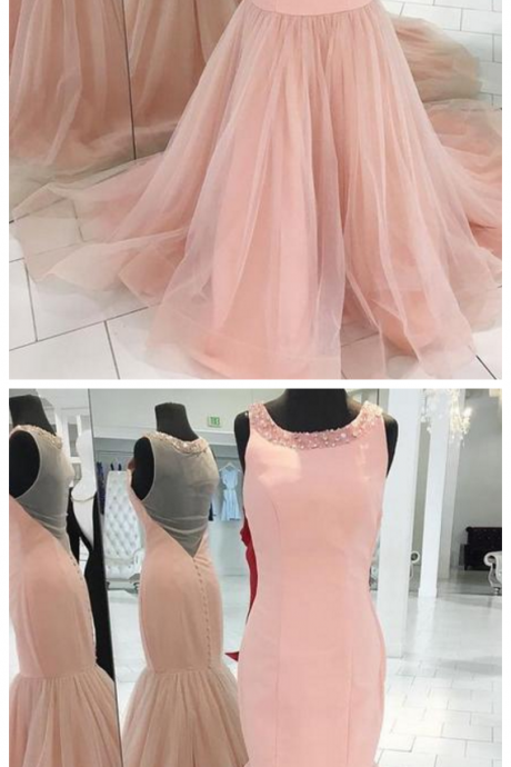 Prom Dresses,mermaid Evening Dress,modest Prom Dress