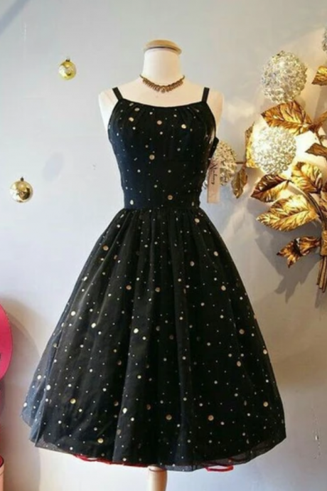 Short Homecoming Dresses, Black Homecoming Dresses Party Dresses
