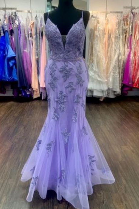 lavender formal dresses