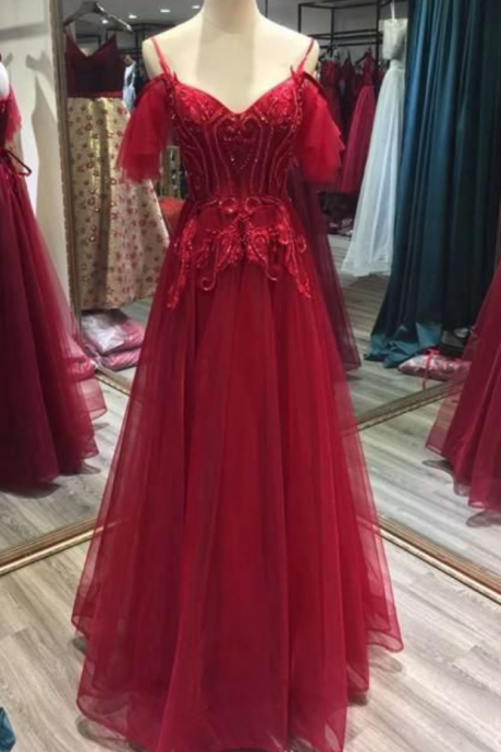 Off Shoulder Party Gown, Pretty Formal Dresses