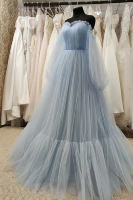 Off Shoulder Corset Dress, Bridal Gown, Elegant Evevning Dress, Party Dress, Bridesmaid Dress