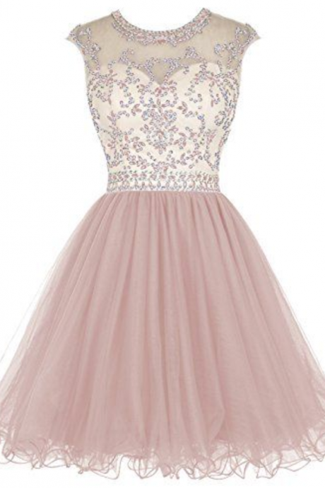 Charming Prom Dress,beaded Prom Dress,bodice Prom Dress,fashion Homecoming Dress,sexy Party Dress, Style Evening Dress